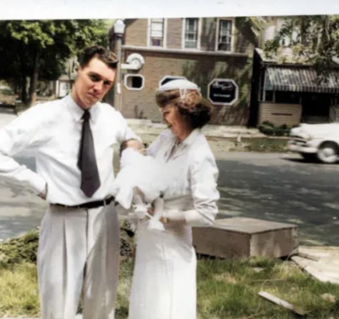 ken and rita kanalley with baby